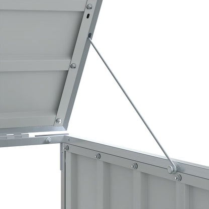 Wheelie Bin Storage for Triple Bins Anthracite 85"x31.9"x45.3" Steel