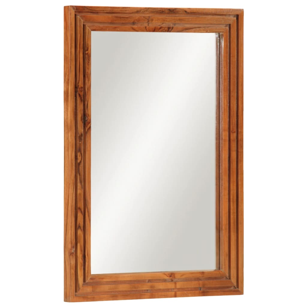 2 Piece Bathroom Furniture Set Solid Wood Acacia