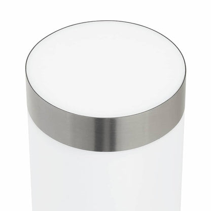 Outdoor Wall Light Silver 12 x 8.5 x 27 cm