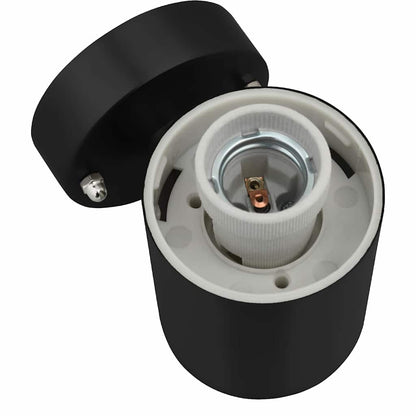 Outdoor Wall Light Black 12 x 8.5 x 27 cm