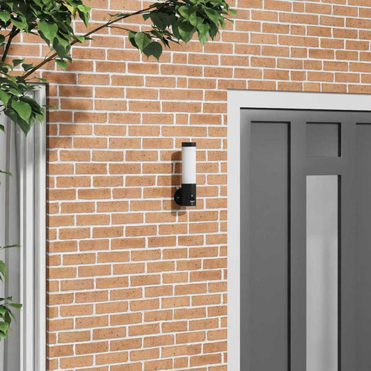Outdoor Wall Light Black 12 x 8.5 x 29 cm