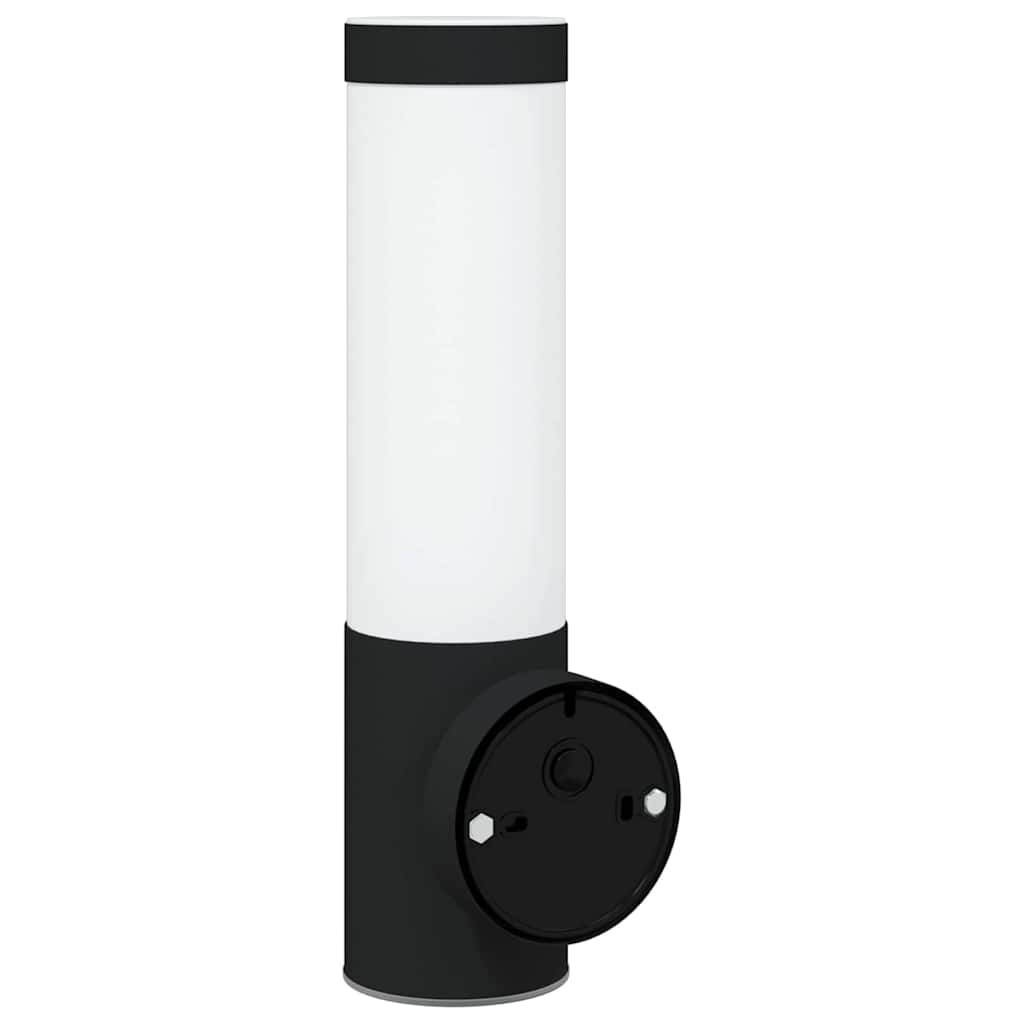 Outdoor Wall Light Black 12 x 8.5 x 29 cm