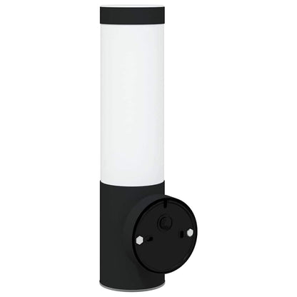 Outdoor Wall Light Black 12 x 8.5 x 29 cm