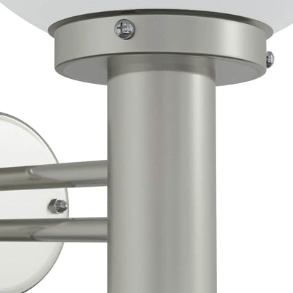 Outdoor Wall Light Silver 28 x 25 x 38 cm
