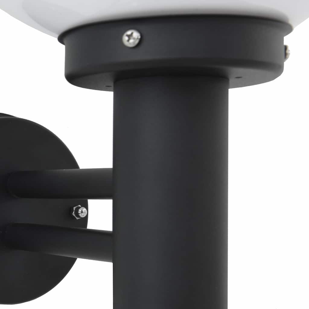 Outdoor Wall Light Black 28 x 25 x 38 cm