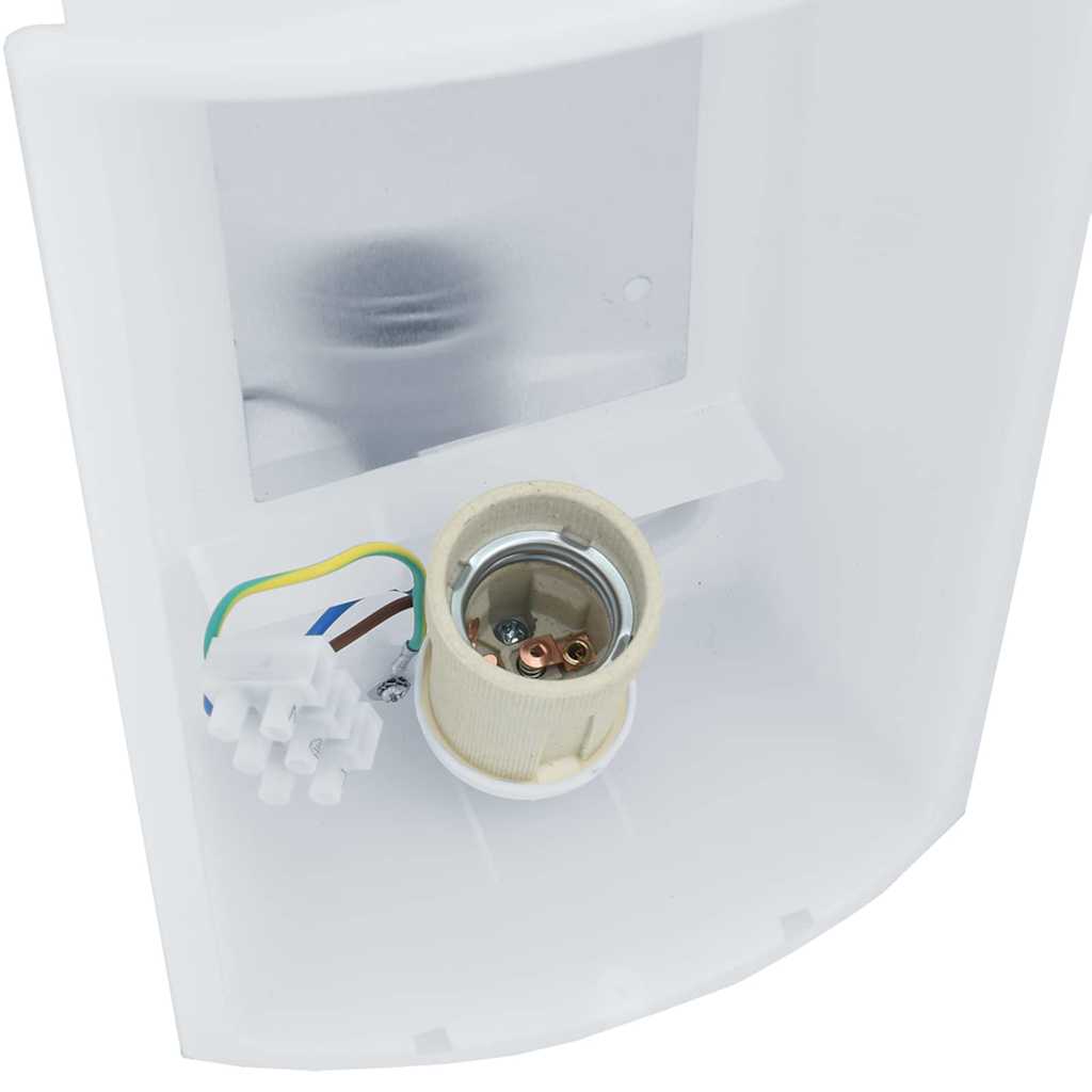 Outdoor Wall Light Black 23.5 x 9 x 26 cm
