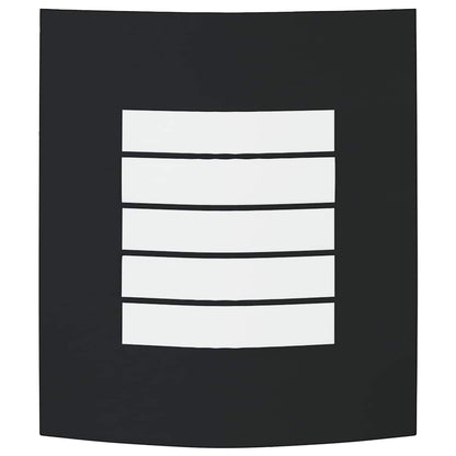 Outdoor Wall Light Black 23.5 x 9 x 26 cm