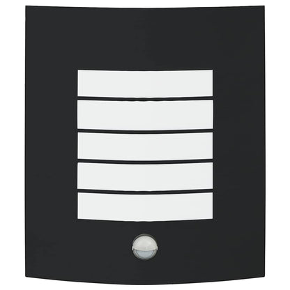 Outdoor Wall Light Black 23.5 x 9 x 26 cm