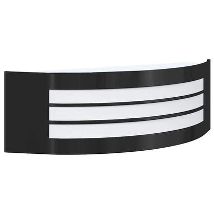 Outdoor Wall Light 2 pcs Black 32 x 10 x 10 cm