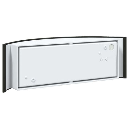 Outdoor Wall Light 2 pcs Black 32 x 10 x 10 cm