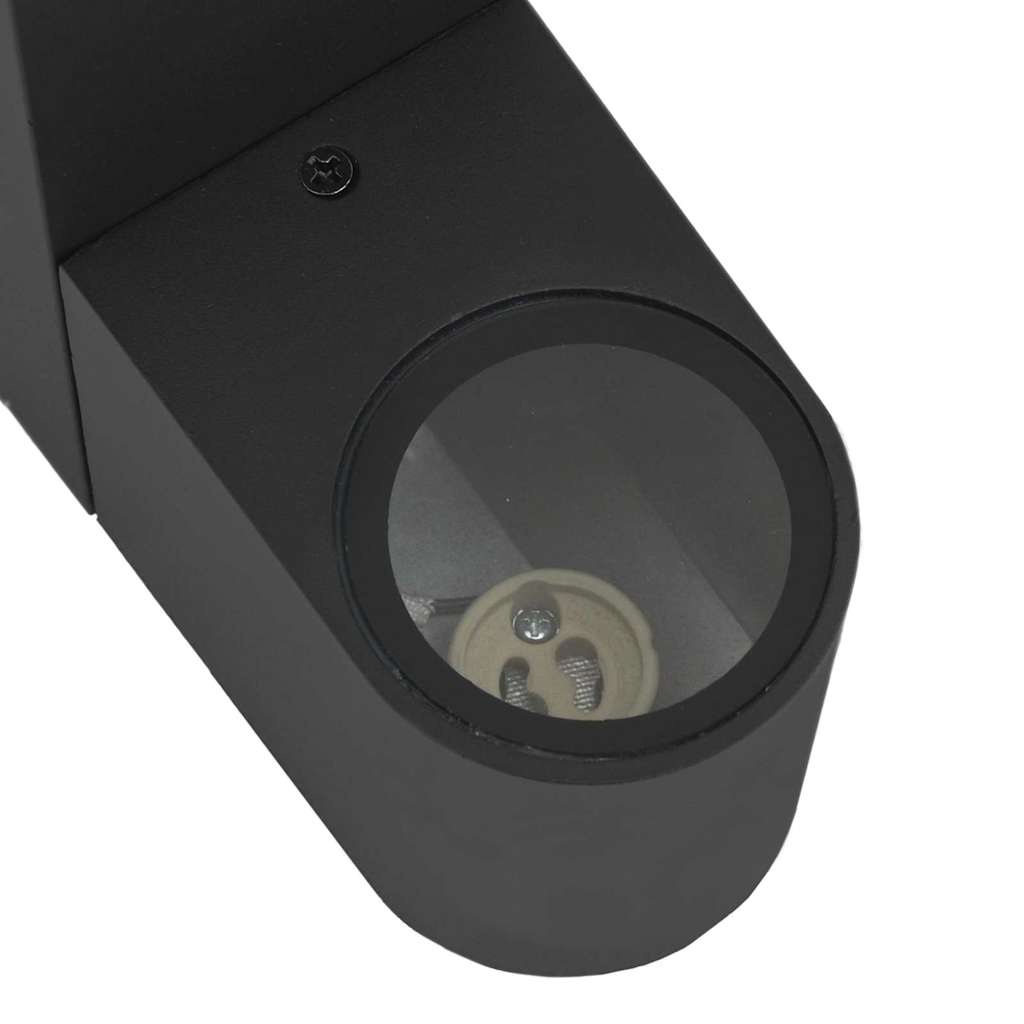 Outdoor Wall Light Black 12 x 7 x 15 cm Stainless Steel