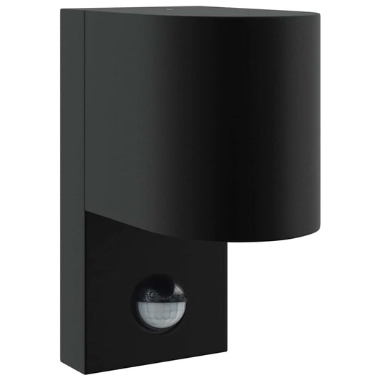 Outdoor Wall Light Black 12 x 7 x 15 cm Stainless Steel