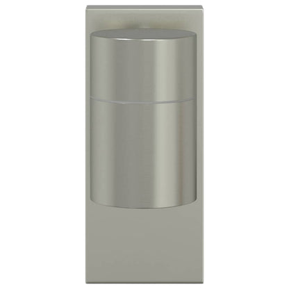 Outdoor Wall Light Silver 6.5 x 10.5 x 16 cm