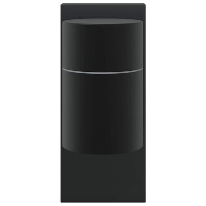 Outdoor Wall Light 2 pcs Black 6.5 x 10.5 x 16 cm