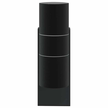 Outdoor Wall Light 2 pcs Black 7 x 10 x 22 cm