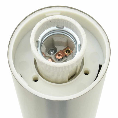 Bollard Light with Outlet 80 cm Stainless Steel IP44