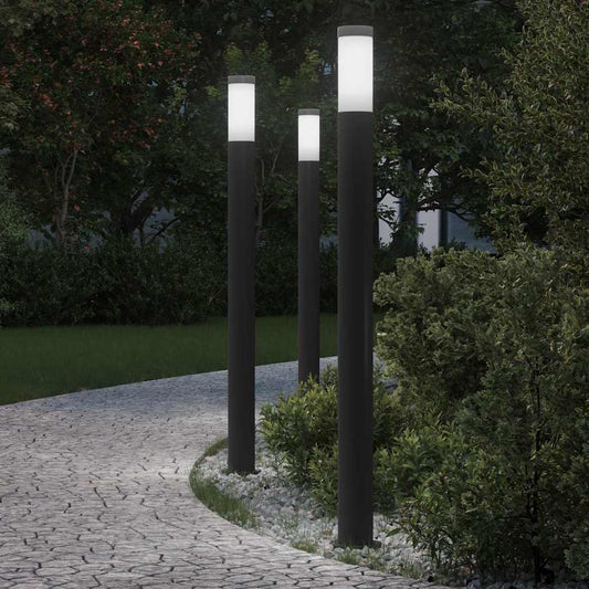Bollard Lights 3pcs 110 cm Stainless Steel IP44