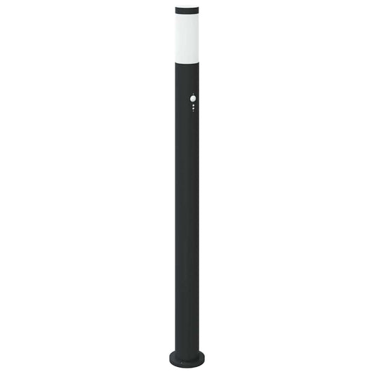 Bollard Light with Sensor 110 cm Stainless Steel IP44