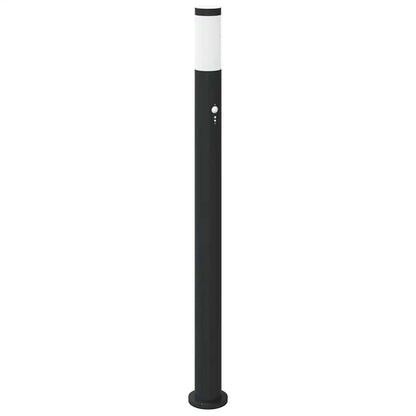 Bollard Lights with Sensor 3pcs 110 cm Stainless Steel IP44