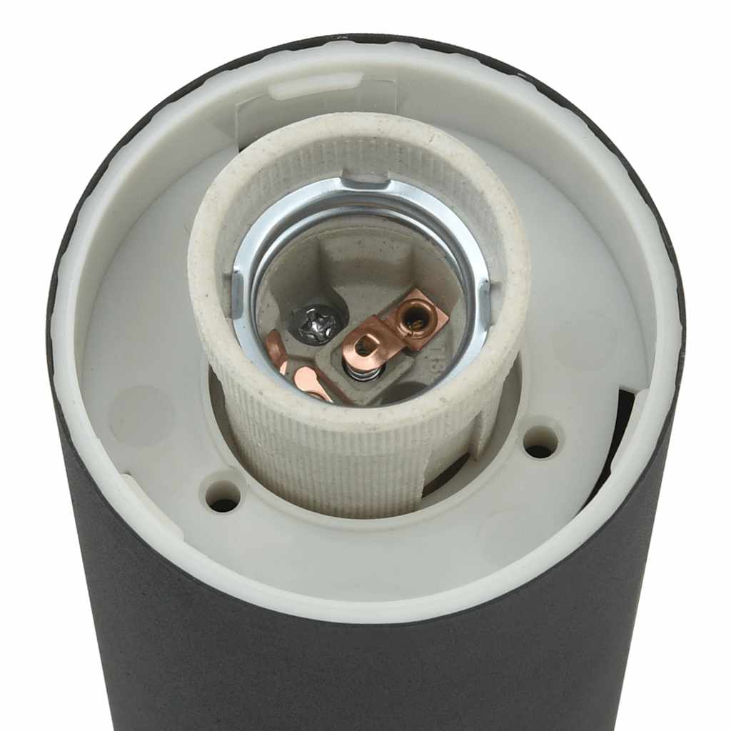 Bollard Light with Outlet 80 cm Stainless Steel IP44
