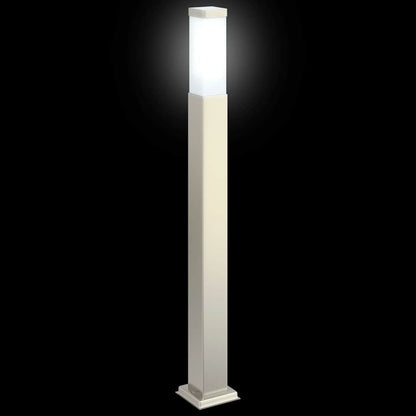 Bollard Lights 3 pcs 80 cm Stainless Steel IP44