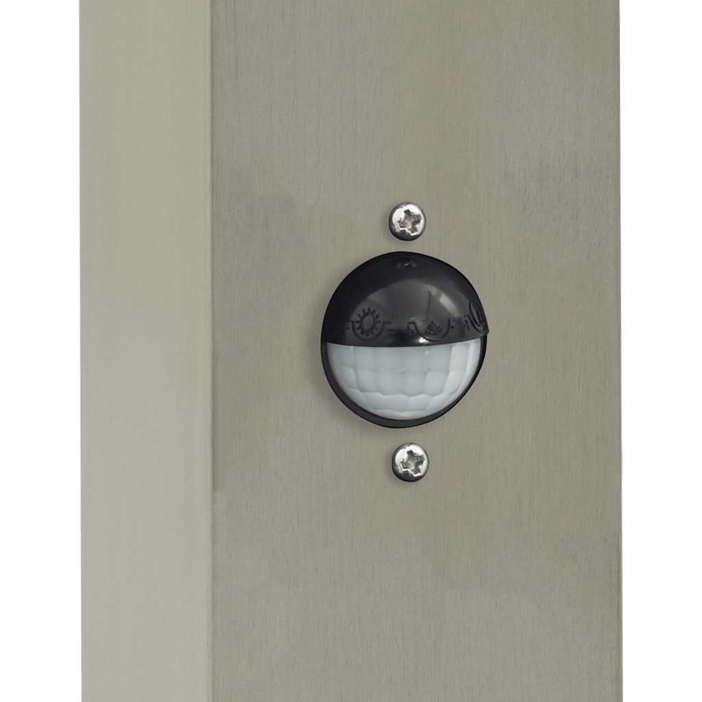 Bollard Light with Sensor 50 cm Stainless Steel IP44
