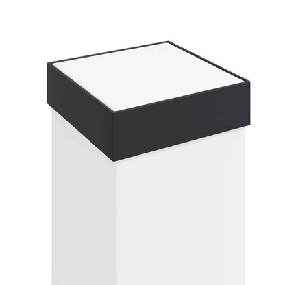 Bollard Light with Sensor 110 cm Black IP44