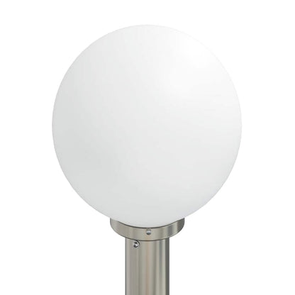Bollard Light with Outlet 80 cm Stainless Steel IP44
