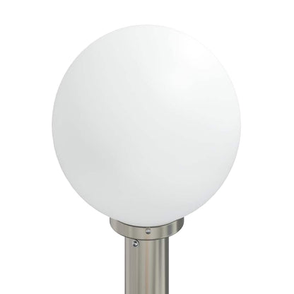 Bollard Light with Outlet 120 cm Stainless Steel IP44