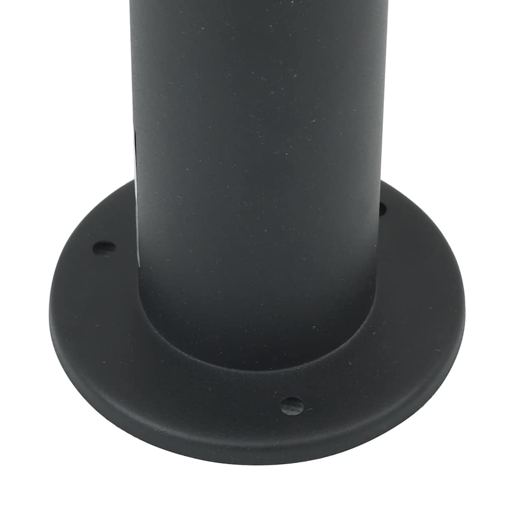 Bollard Light with Sensor 80 cm Black IP44