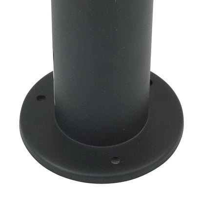 Bollard Light with Sensor 80 cm Black IP44