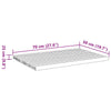 Bath Mats 2 pcs 27.6"x19.7" Bamboo