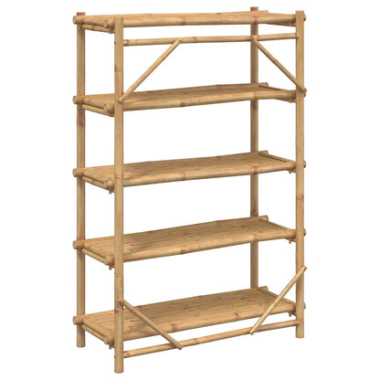 5-Layer Shelf 39.4"x15.7"x59.1" Bamboo