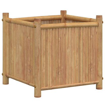 Planter 15.7"x15.7"x15.7" Bamboo