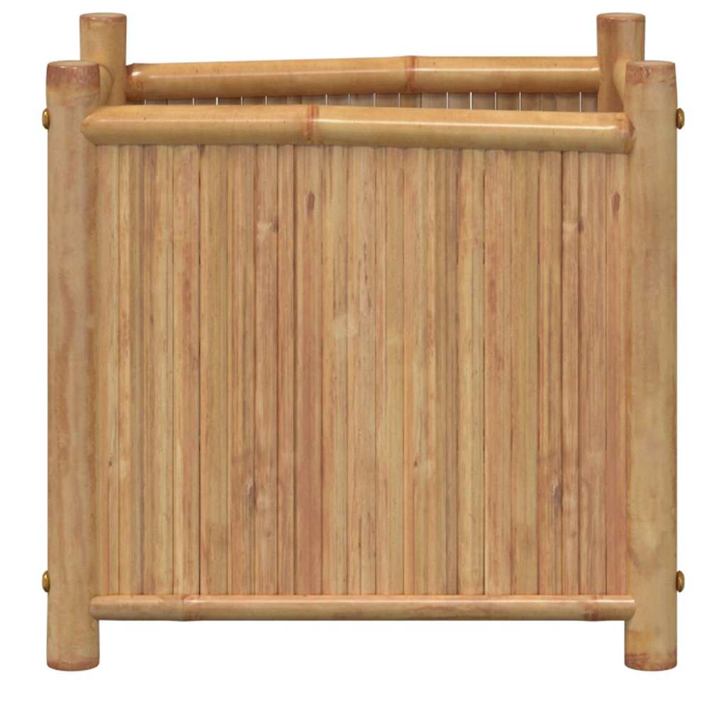 Planter 15.7"x15.7"x15.7" Bamboo