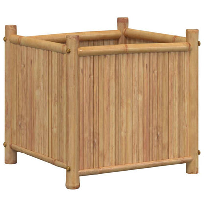 Planter 15.7"x15.7"x15.7" Bamboo