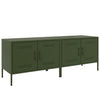 TV Cabinets 2 pcs Olive Green 68x39x50.5 cm Steel