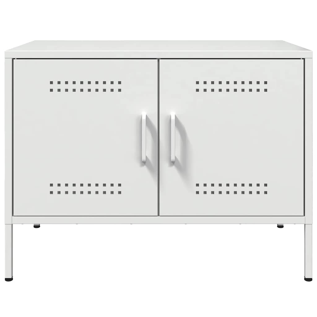TV Cabinet White 68x39x50.5 cm Steel