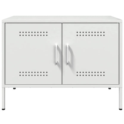TV Cabinet White 68x39x50.5 cm Steel