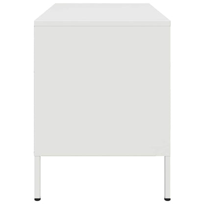 TV Cabinet White 68x39x50.5 cm Steel