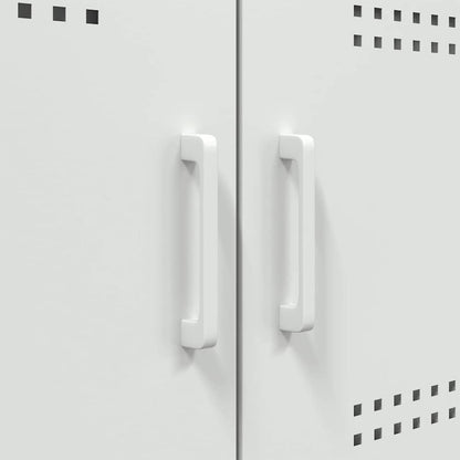 TV Cabinet White 68x39x50.5 cm Steel
