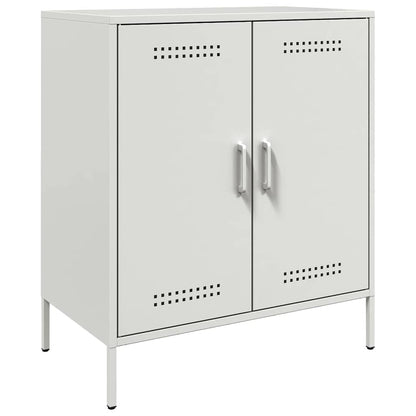 Sideboard White 68x39x79 cm Steel