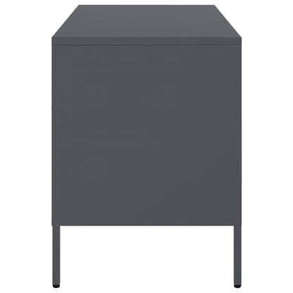 TV Cabinets 2 pcs Anthracite 68x39x50.5 cm Steel