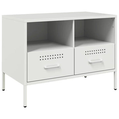 TV Cabinet White 68x39x50.5 cm Steel