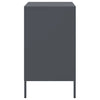 Bedside Cabinet Anthracite 36x39x68 cm Steel