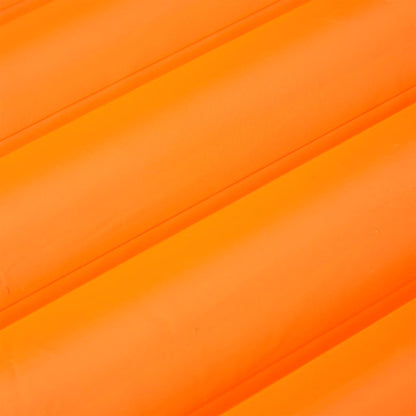 Self Inflating Camping Mattress with Pillow 1-Person Orange