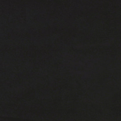 2-Seater Sofa Bed with Footstool Black Velvet