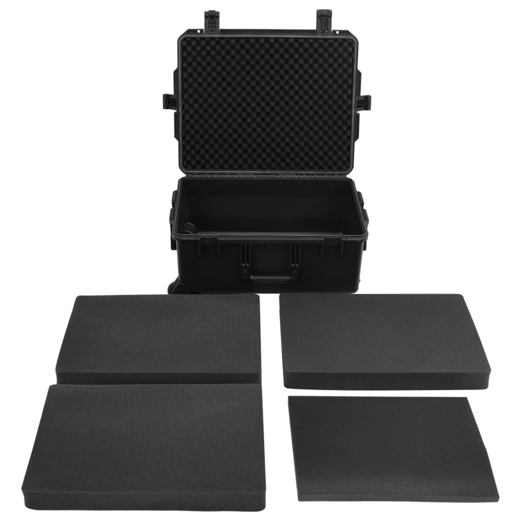 Portable Flight Case Black 62,5x50x28,5 cm PP