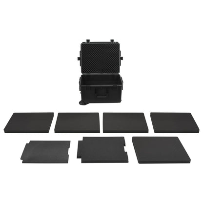 Portable Flight Case Black 62,5x49,5x37 cm PP