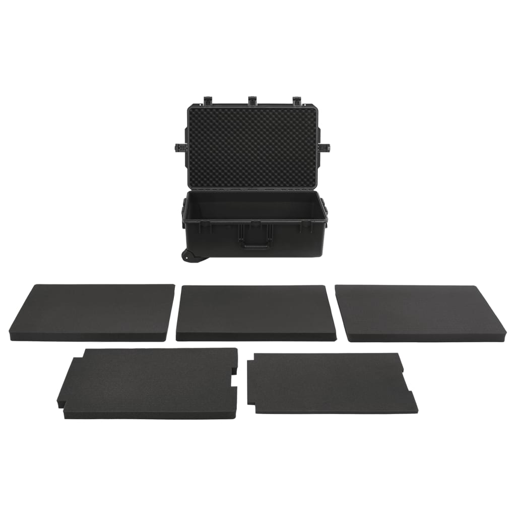 Portable Flight Case Black 79,5x51,5x30,5 cm PP